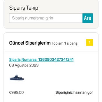 A101 İnternet Sitesi Ürünü Yollamıyor.