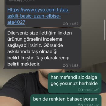 Eyyo Yanlış Ürün Gönderdi Değişimini Yapmıyor