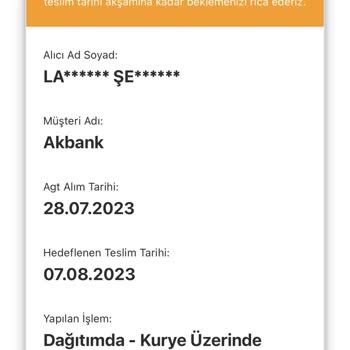 AGT Kurye (aynigunteslim.com) Kargom Teslim Edilmiyor, Bilgi Alamıyorum!