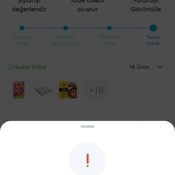 A101 Fatura Ve Canlı Destek Problemi