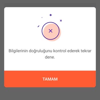 Pokus Kart Kullanamamak, Kimlik Bilgileri Doğrulanamıyor