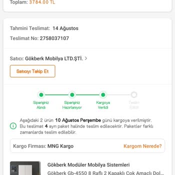 MNG Kargodaki Ürün Beş Gündür Hareketsiz