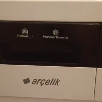 Arçelik Çamaşır Makinesi Tuşu Kafasına Göre Çalışıyor