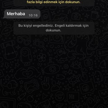 WhatsApp Bilinmeyen Yabancı Numaradan Mesaj Şikayet