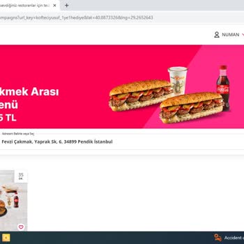 Yemeksepeti İnternet Sitesindeki İndirimli Restoran Yalanı