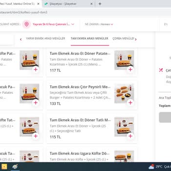 Yemeksepeti İnternet Sitesindeki İndirimli Restoran Yalanı