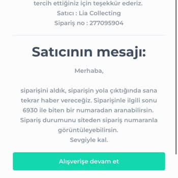 Lia Collecting Yanlış Gün Verdi