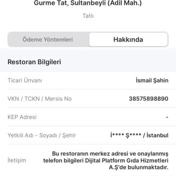Migros Yemekte 10 Farklı Restoranı Olup Adresi Olmayan Satıcı