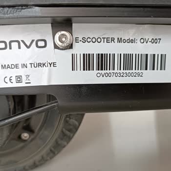Onvo Can Tehlikeye Atan Scooter Ürünüyle İlgilenmiyor