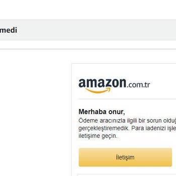Amazon.com.tr'nin Bir Türlü Gerçekleştiremediği Para İadesi