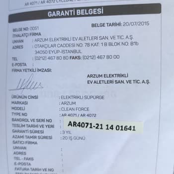 Arzum Elektrikli Süpürge Başlığı