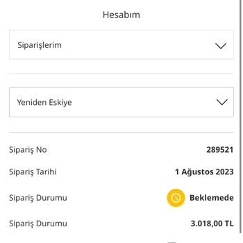 Jeanslab 15 Gündür Sipariş İşlem Bekliyor