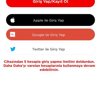 Daha Daha İçinde Puanların Bulunduğu Hesaba Giremiyorum!