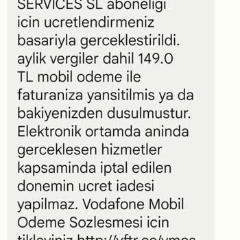 Vodafone Htp Digital Way Servise Sl Üyelik İptali