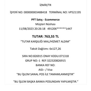 EliteSepet Gelemeyen Ürün Firmadan