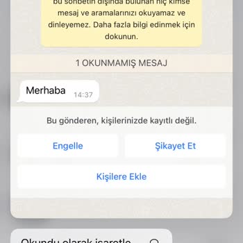 WhatsApp Yabancı Numara