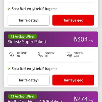 Vodafone FreeZone'a Geçmek İçin Üzerine Hat Tanımlama