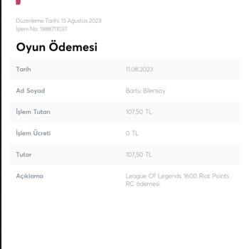 epin.com.tr Epin 1600 RP Kodum 4 Gündür Bana Ulaşmadı
