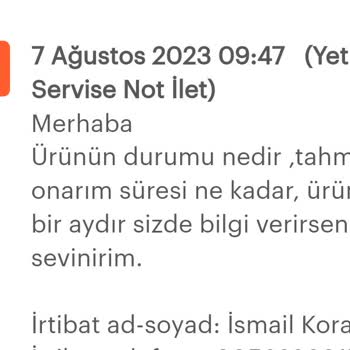 Beko Blender, Yıllanmış Servis Süresi.