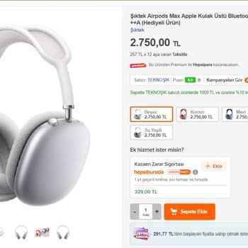 Hepsiburada Orijinalliği Şüpheli Ürün Satışı