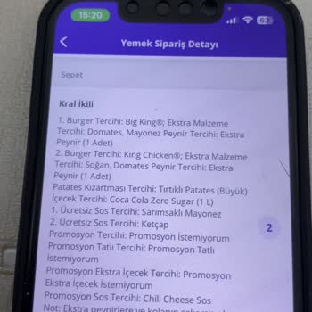 Burger King Küflü Ekmek Ve Eksik Sipariş