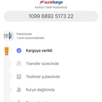 Sürat Kargo Eve Teslim Etmiyor