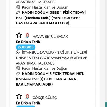MHRS (Merkezi Hekim Randevu Sistemi) Hastane Randevusu Yok Olanda Gebelere Bakmıyor