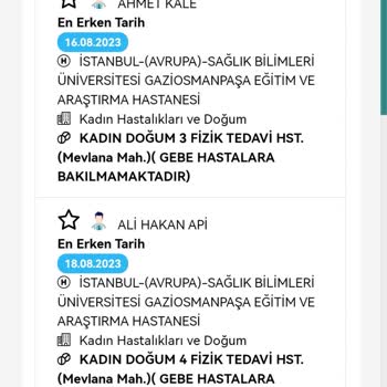 MHRS (Merkezi Hekim Randevu Sistemi) Hastane Randevusu Yok Olanda Gebelere Bakmıyor