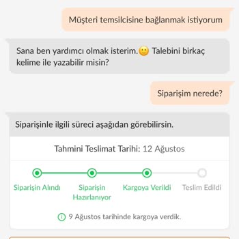 Trendyol Habersiz İptal/iade İşlemi