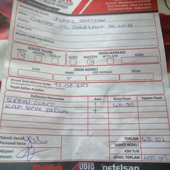 Multitek Değiştirilemeyen Kai Şifresi