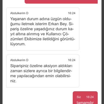 Yemeksepeti Yemek Sepetinin Hiçbir Şekilde Yardım Etmeyişi