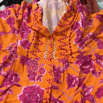 Sehaa Store Çiçek Desenli Baskı Hatalı Ürün