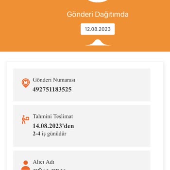 MNG Kargo Teslim Edilmeyen Kargo