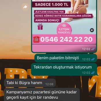 City Clinic Peşin Ödeme Yaptığım Paketimi İptal Ettiler