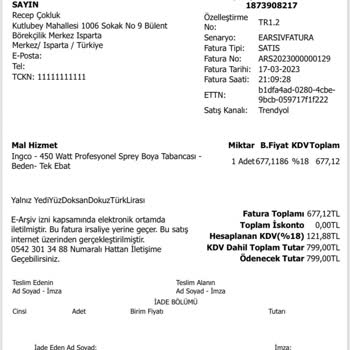 İngco Garanti Parça Gelmemesi!