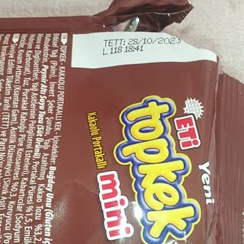 Eti Gıda Eti Topkek Mini Bozuk Ürün