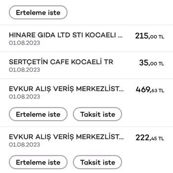 Evkur Alışveriş Ödeme Hatası Düzeltilmesi