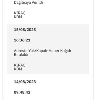 PTT Kargo Pişmanlıktır, Her Seferinde Aynı