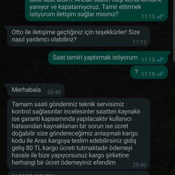 Cevap Bulamıyorum Otto AVM Den