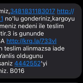 Aras Kargonun Teslimatında Yaşanan Sorun