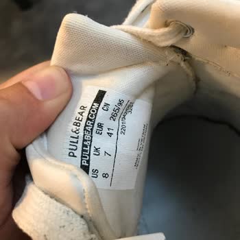 Pull & Bear Ayakkabı Sorunu