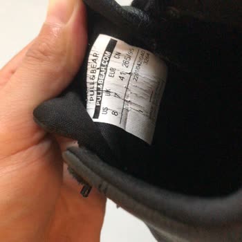 Pull & Bear Ayakkabı Sorunu