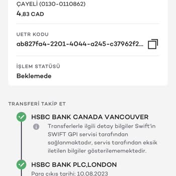 Akbank SWİFT 7 Gün Oldu