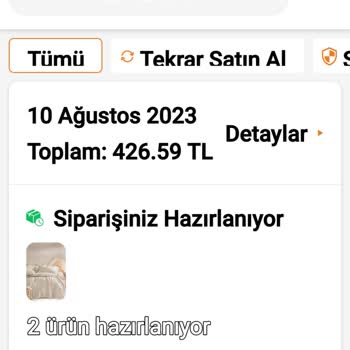 Yataş 5 Gün Önce Sipariş Ettiğim Ürünü Kargolamadı