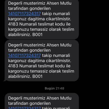 Sürat Kargo, Kargonun Gelmemesi