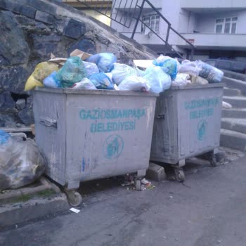 Gaziosmanpaşa Belediyesi Çöp Konteynerinin Yerini Değiştirme Talebi