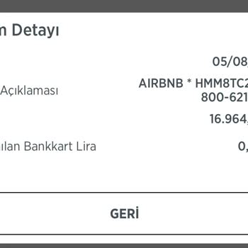 Ziraat Bankası Ve Airbnb Fazla Ücret Alması