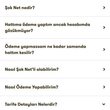 Şok Net İnternet Fiyat Ve Çekim Problemi