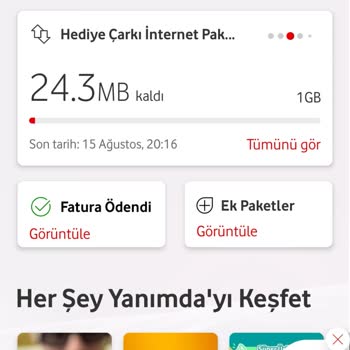 Vodafone Sözde İnternet Aşımı
