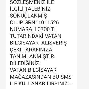 Vatan Bilgisayar Televizyon Ve Garanti Şikayeti